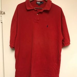 Red Ralph Lauren Polo